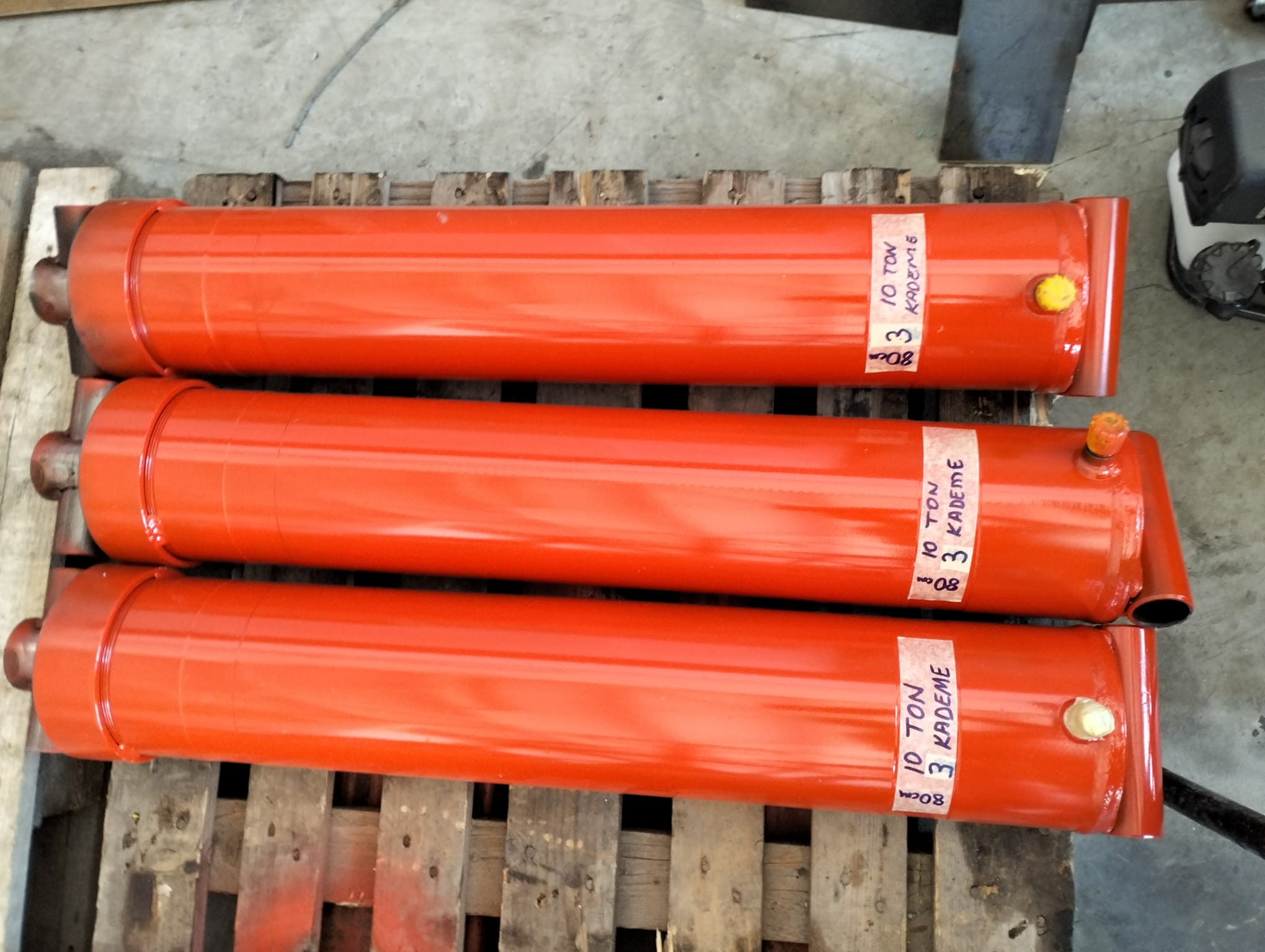 Damper Pistonu 3 kademe 10 ton 80 cm