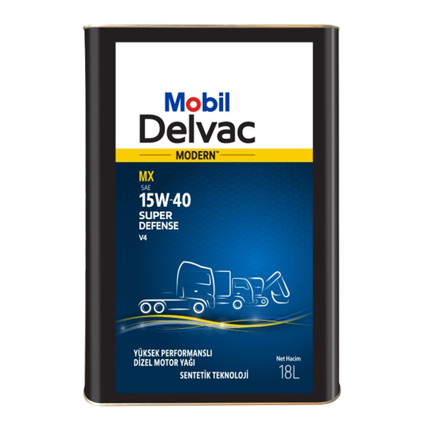 MOBIL DELVAC MODERN MX 15W40 SUPER DEFENSE