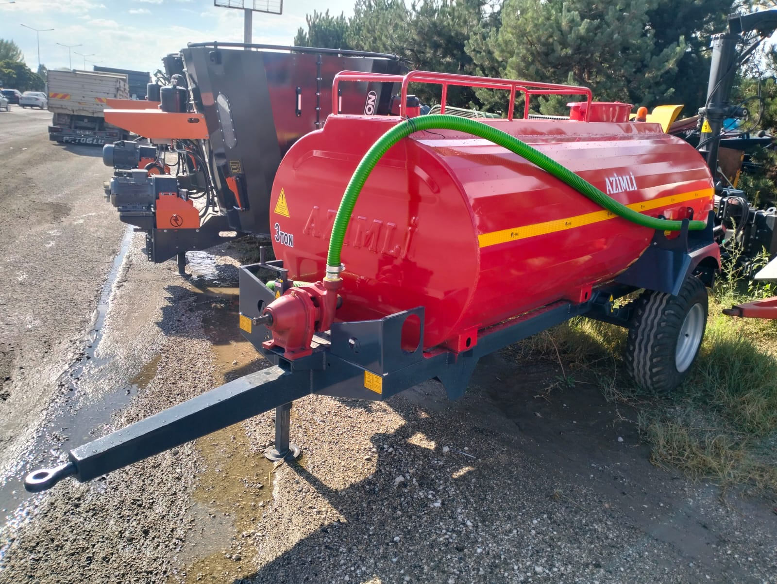 3 Ton Santafürüjlü su tankeri